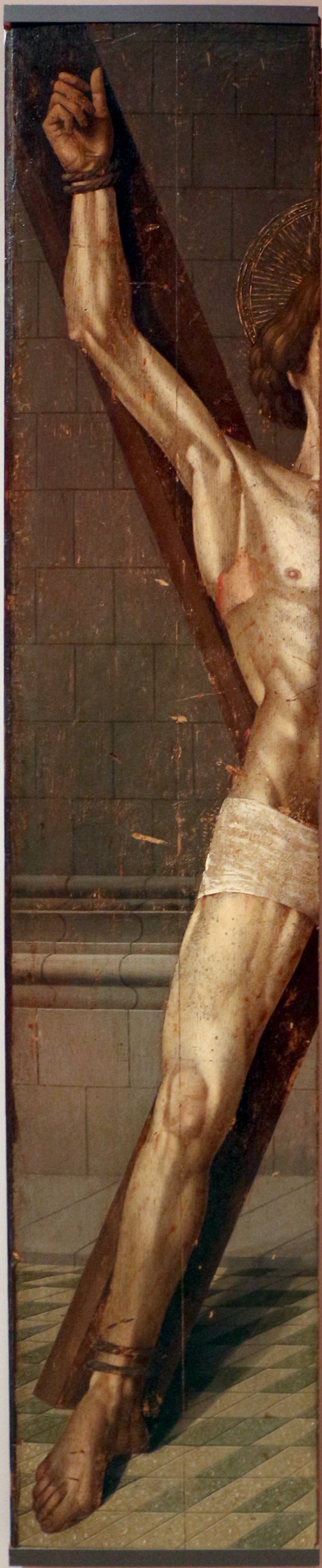 Saint Vincent sur la croix en sautoir, Nuno Gonçalves, 1470