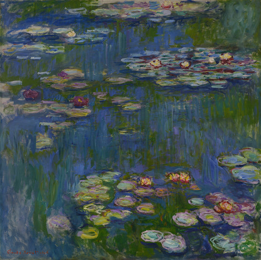 ดอกบัว - Claude Monet