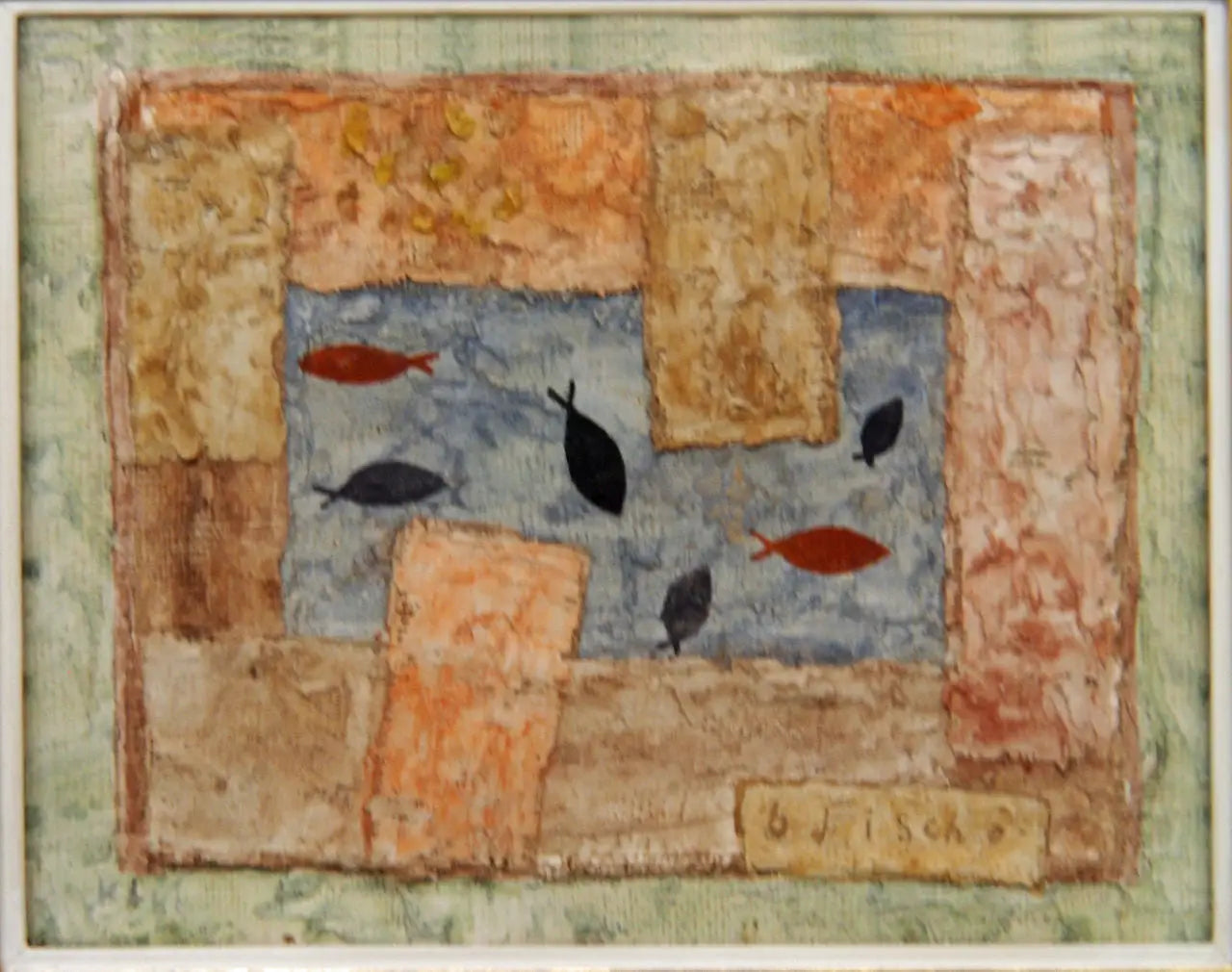6 poissons - Paul Klee - Alpha Reproduction
