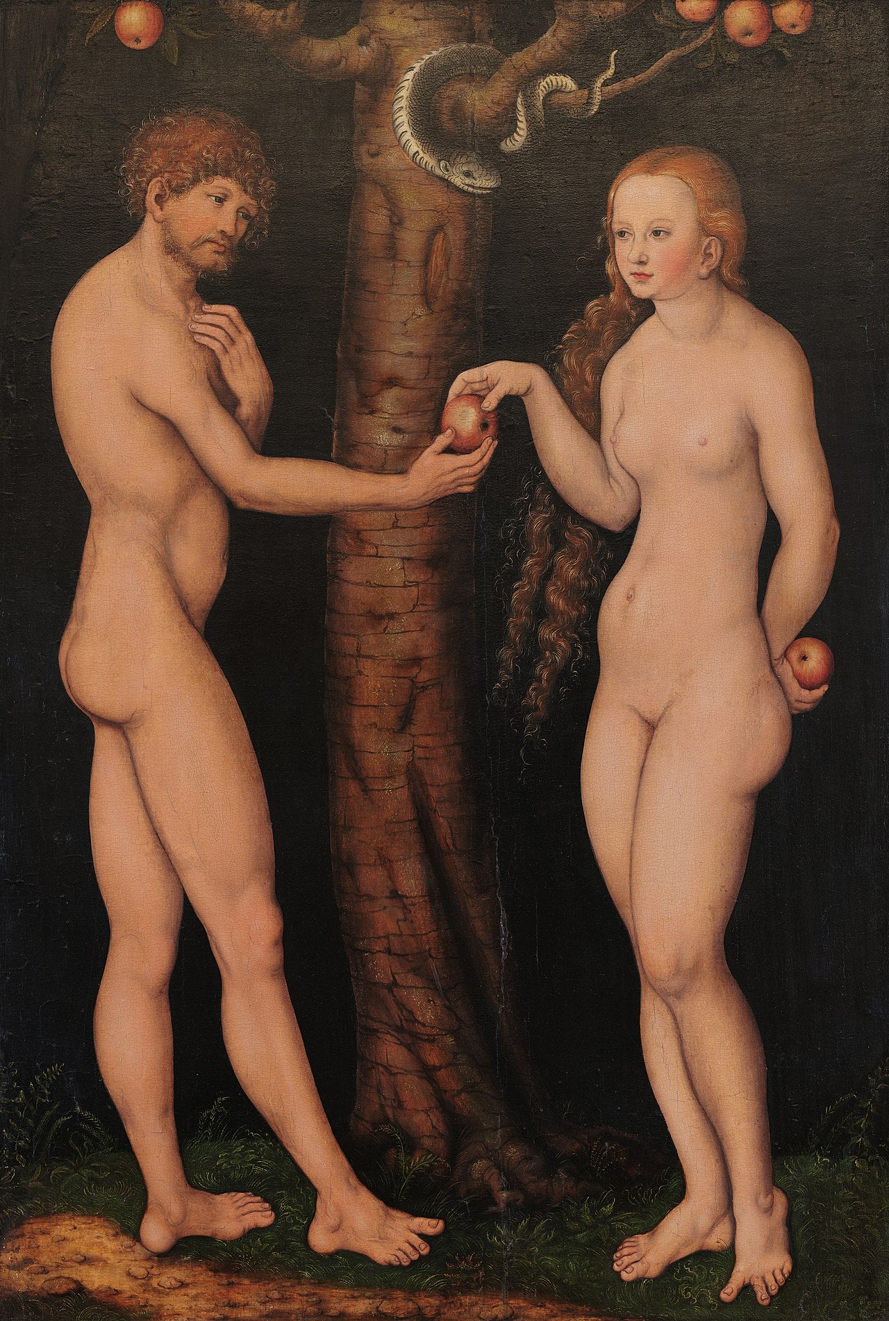 Adam et Ève - Lucas Cranach the Elder