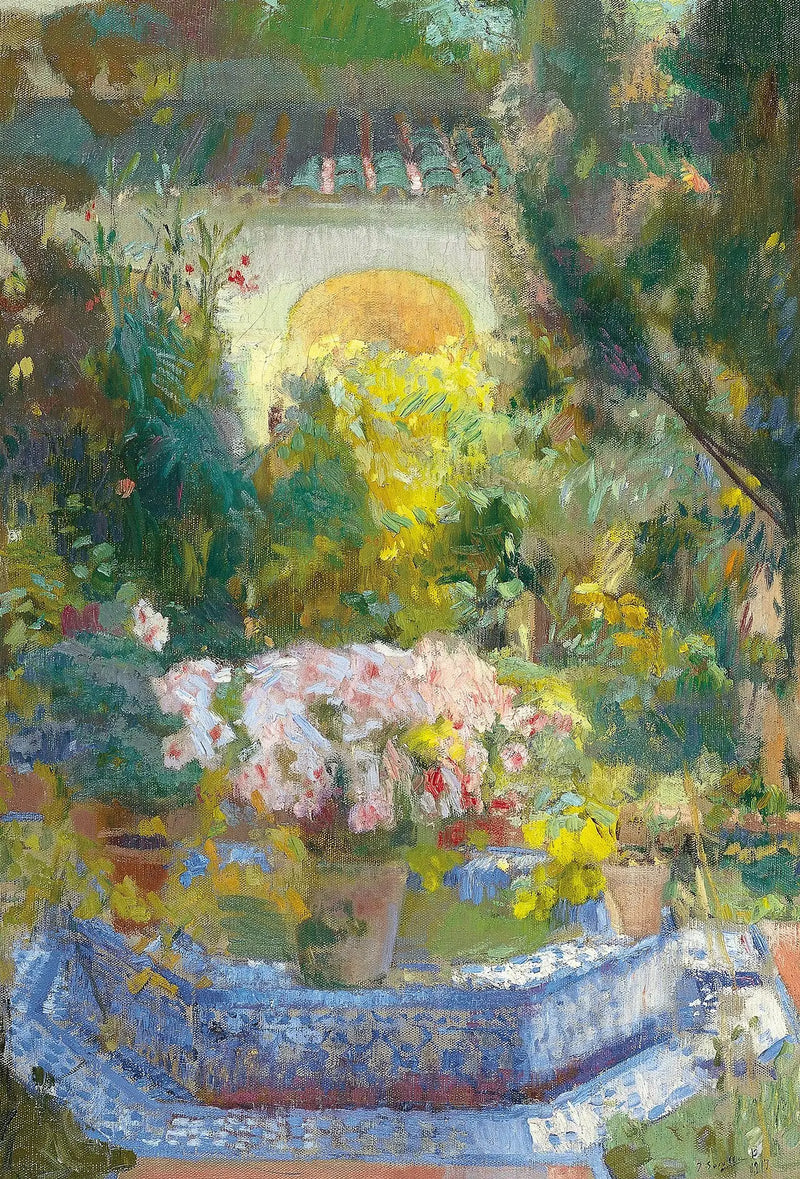Cour de la Casa Sorolla - Joaquín Sorolla