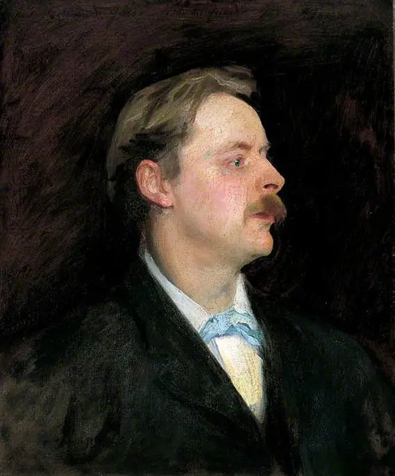 Reproduction du tableau « Edmund Gosse (1849–1928) - John Singer Sargent » par Alpha Reproduction en peinture à l’huile