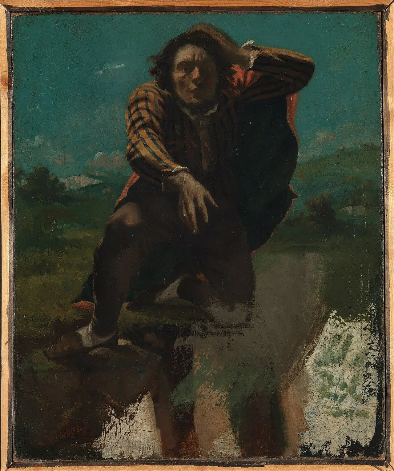 Fou de peur - Gustave Courbet - Alpha Reproduction