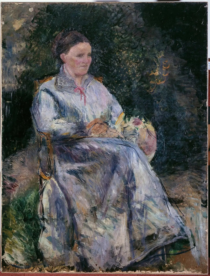 จูลี่ พิสซาร์โรในสวน - คาเมล พิสซาร์โร