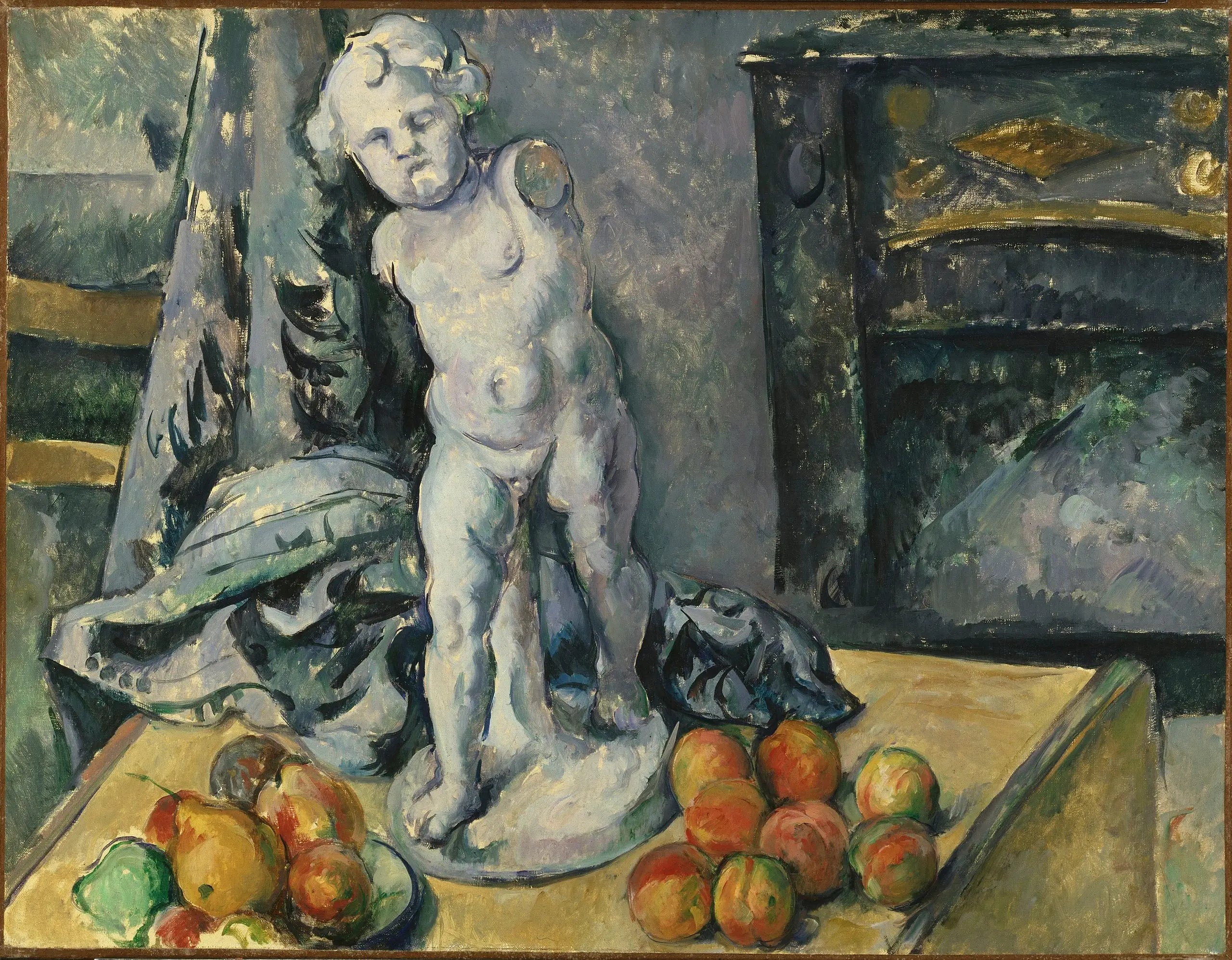 Reproduction du tableau « L'Amour en plâtre - Paul Cézanne » par Alpha Reproduction en peinture à l’huile