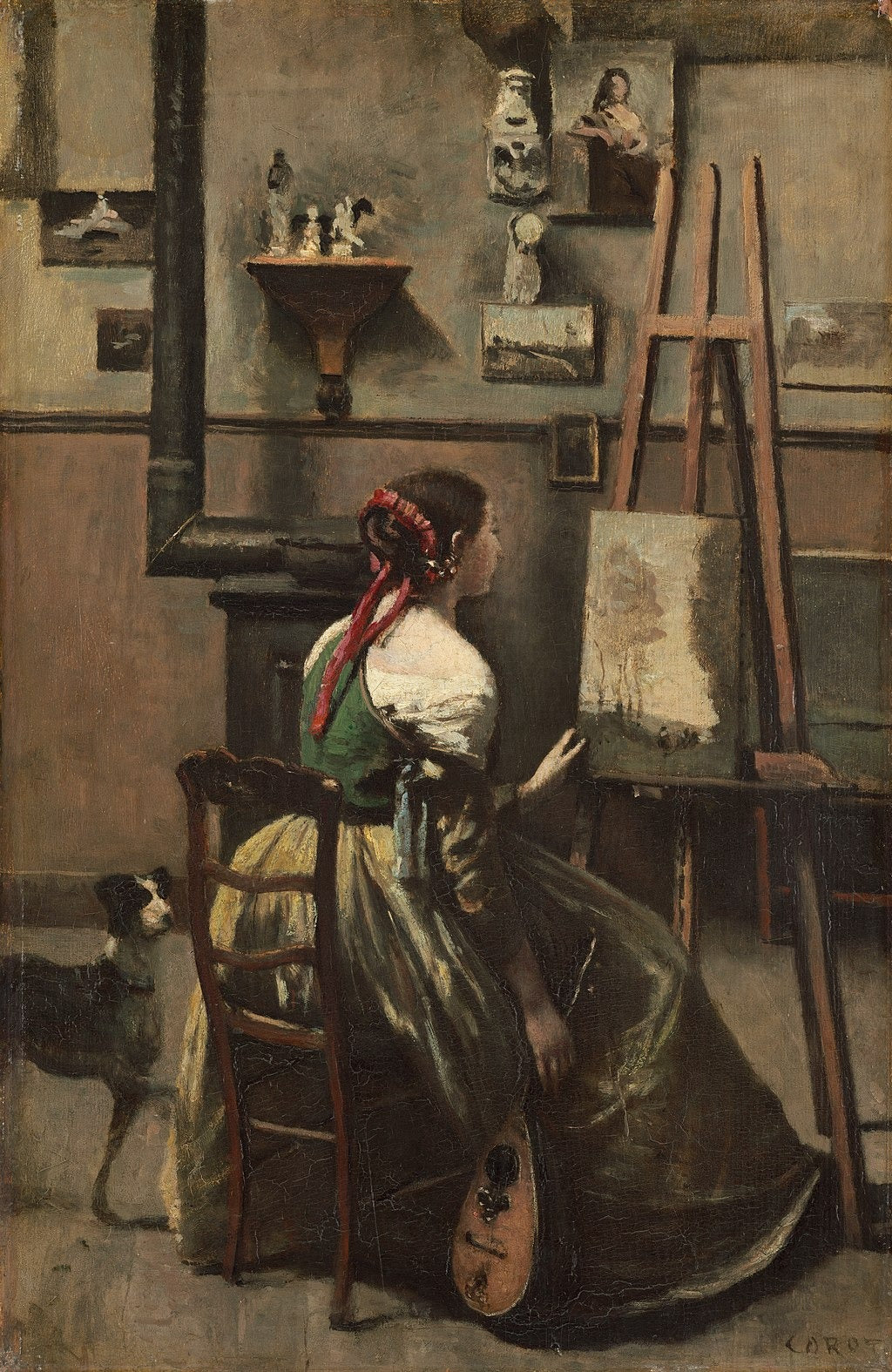 L'Atelier de l'artiste - Jean-Baptiste Camille Corot