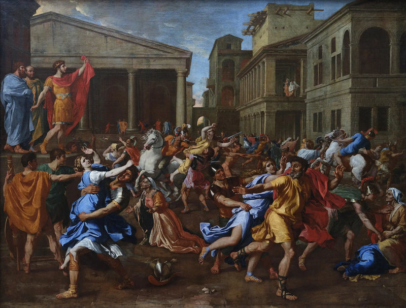 การลักพาตัวของซาบีน - Nicolas Poussin
