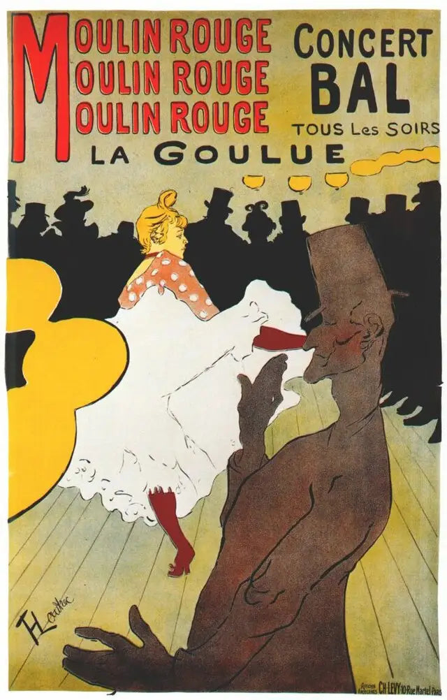 La Goulue en Almée - Henri de Toulouse-Lautrec