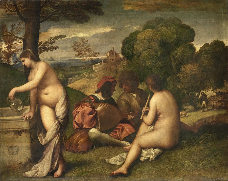คอนเสิร์ตในธรรมชาติ - Titian