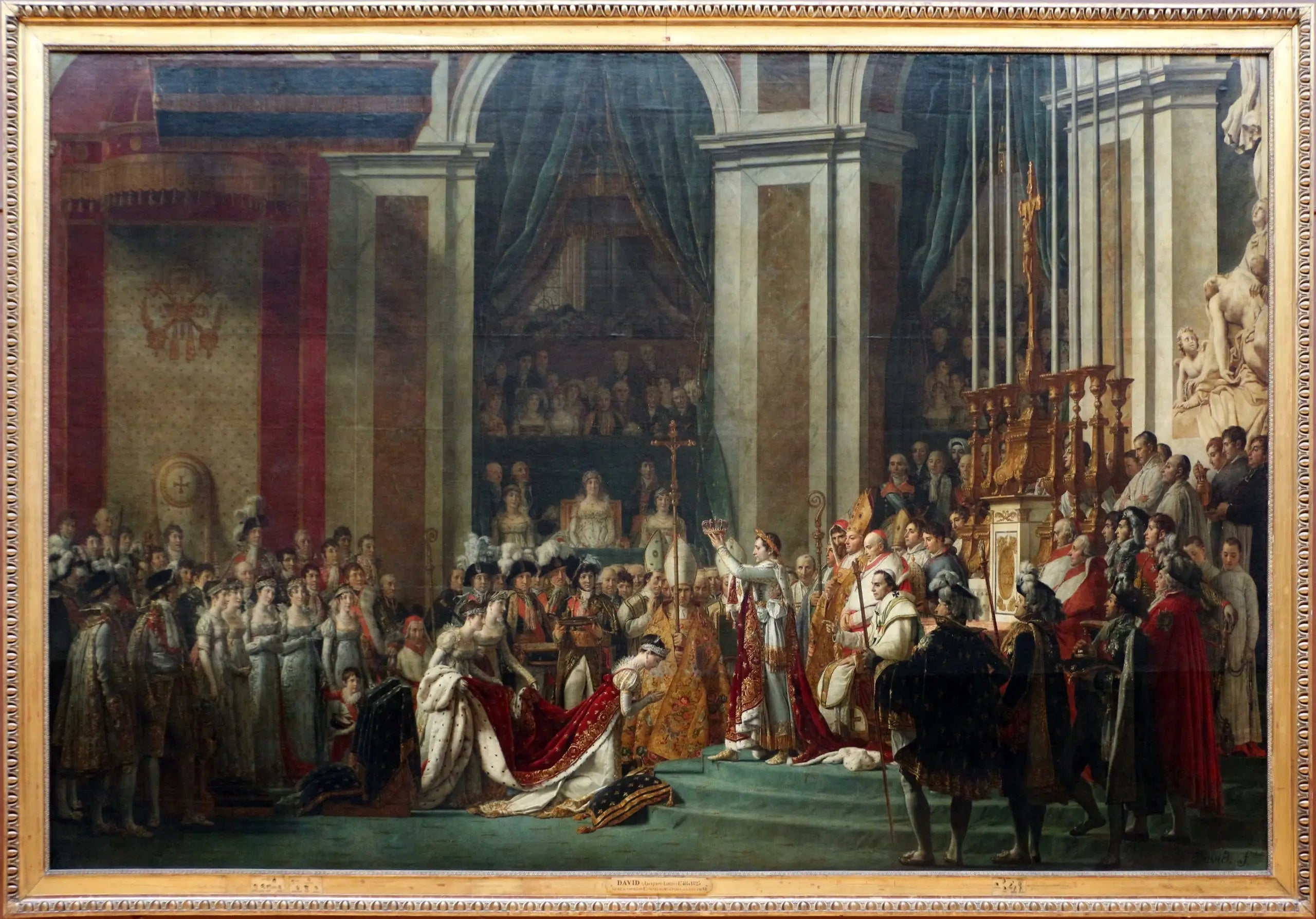 Le Sacre de Napoléon - Jacques-Louis David - Alpha Reproduction