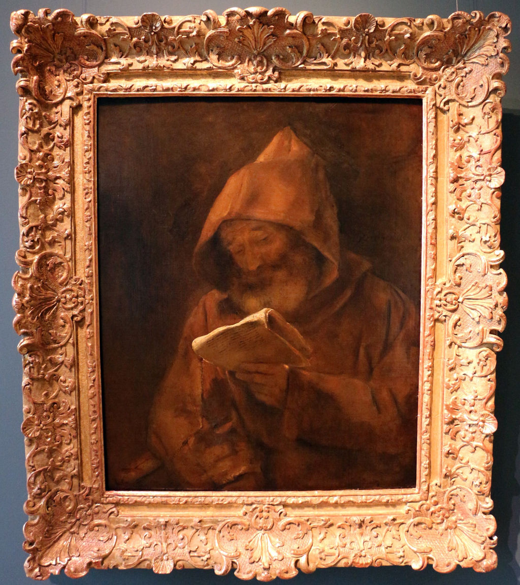 Lecture du moine - Rembrandt