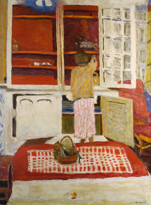 Reproduction du tableau « Le placard blanc - Pierre Bonnard » par Alpha Reproduction en peinture à l’huile