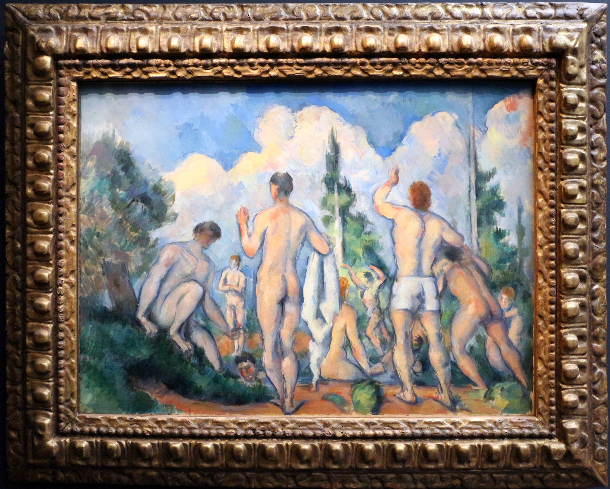 นักอาบน้ำ - Paul Cézanne