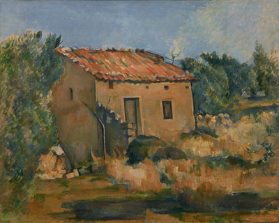 Reproduction du tableau « Maison dans la campagne aixoise - Paul Cézanne » par Alpha Reproduction en peinture à l’huile