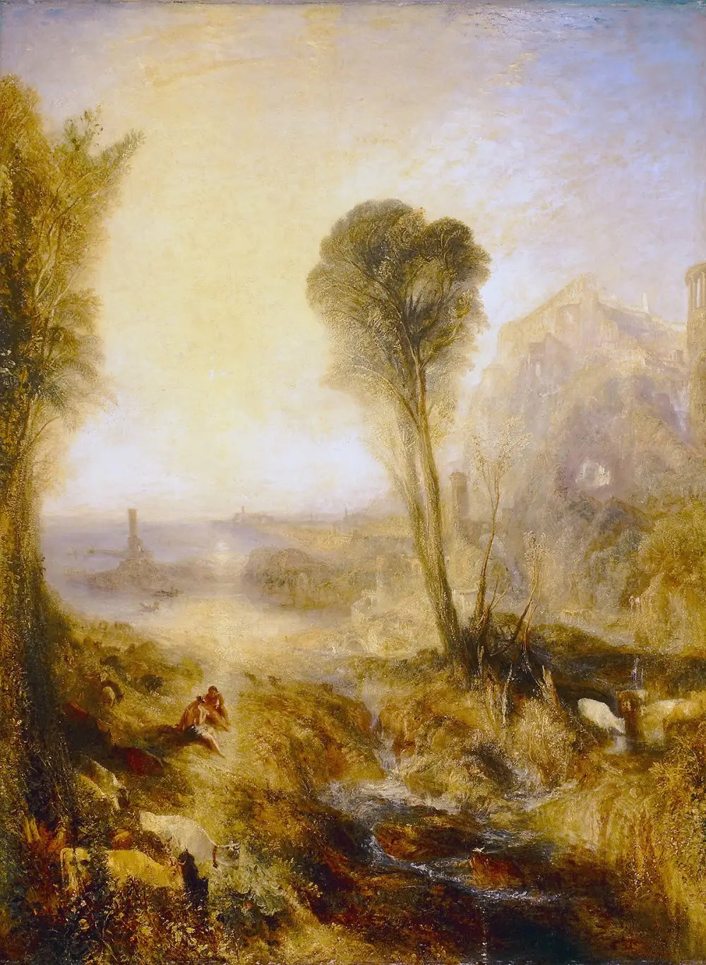 Mercure et Argus - J. M. W. Turner - Alpha Reproduction