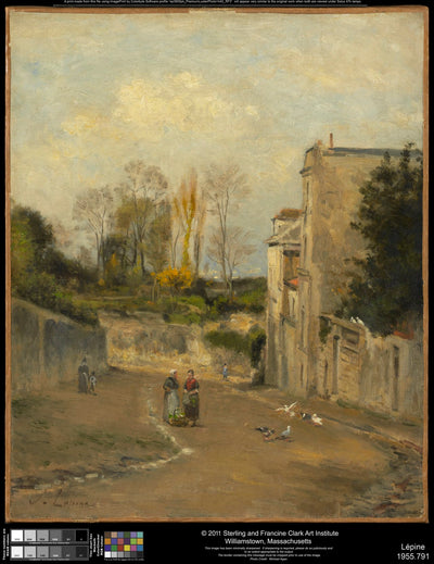 Montmartre. La rue Cortot - Stanislas Lépine - Alpha Reproduction