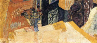Reproduction du tableau « Nature morte au bouquet de fleurs ou La Vénus de Cyrène - Pierre Bonnard » par Alpha Reproduction en peinture à l’huile