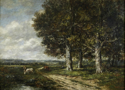 Paysage, passage des vaches - Théodore Rousseau