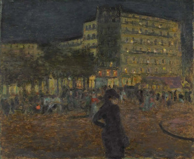 Reproduction du tableau « Place Pigalle - Pierre Bonnard » par Alpha Reproduction en peinture à l’huile