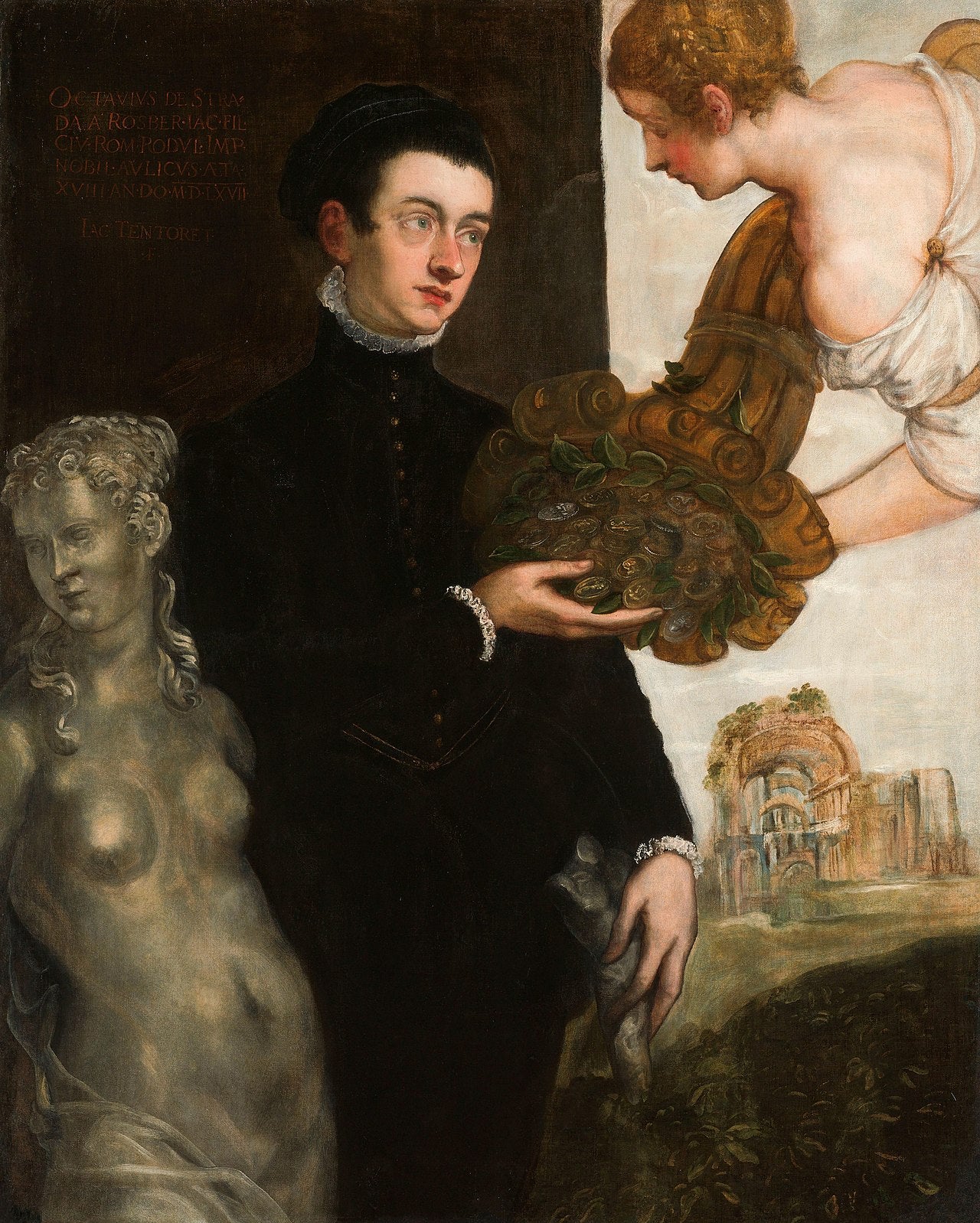 Portrait d'Ottavio Strada - Jacopo Tintoretto