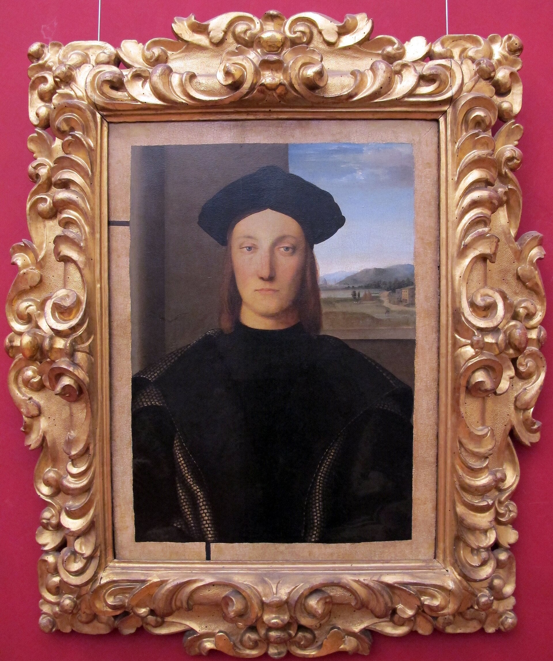 พระบ portrait ของ Guidobaldo Ier de Montefeltro - ราฟาเอล ซานซิโอ