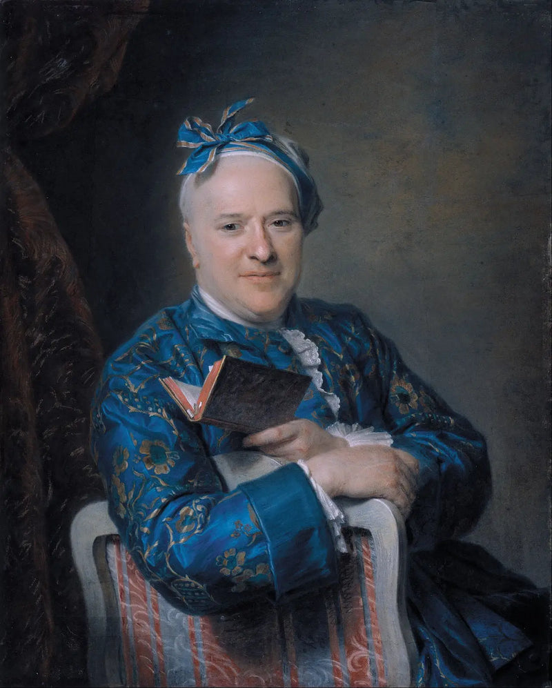 ภาพเหมือนของ Pierre-Louis Laideguive - Maurice-Quentin de La Tour