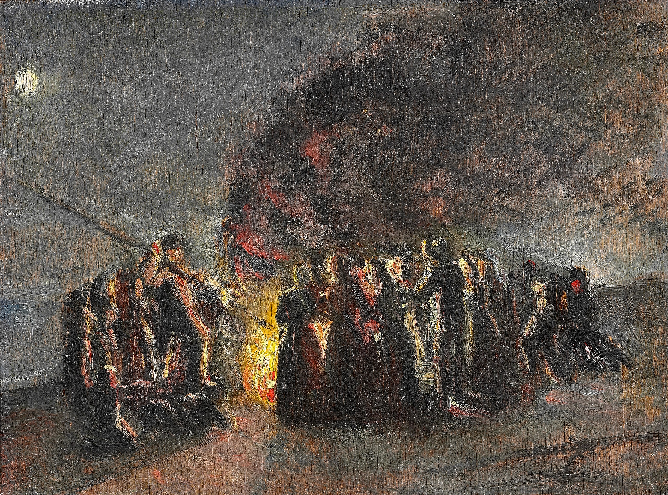 คืนส่งท้ายฤดูร้อน, ชายหาดสกาเกน - ไมเคิล ปีเตอร์ แอนเชอร์