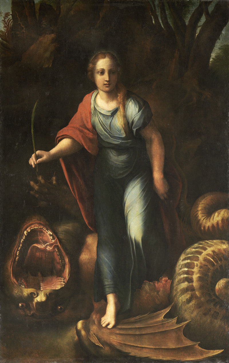 Sainte Marguerite - Giulio Romano
