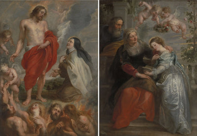 Sainte Thérèse et l’éducation de Marie - Peter Paul Rubens - Alpha Reproduction