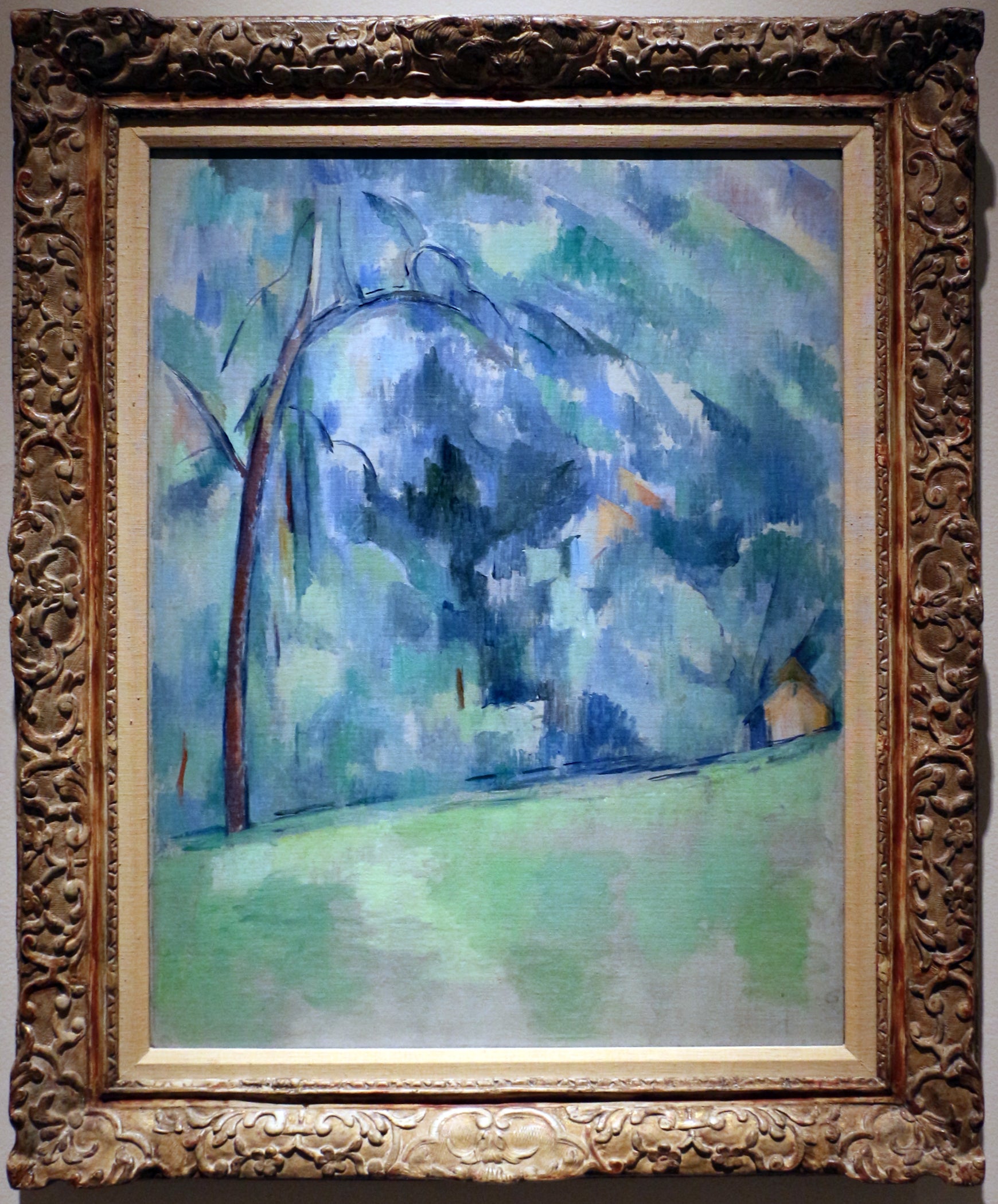 ป่าใต้แสงแดดแห่งโพรวองซ์ - Paul Cézanne