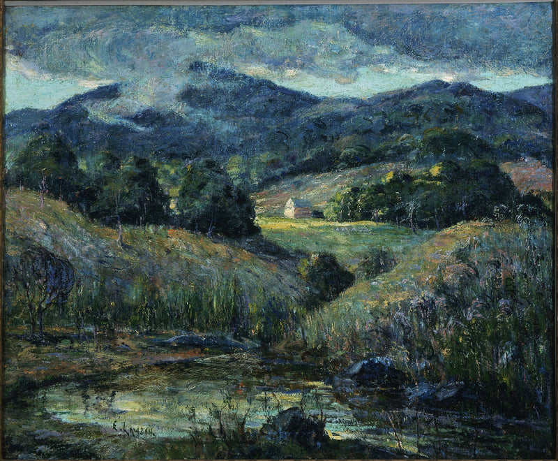 Tempête qui approche - Ernest Lawson