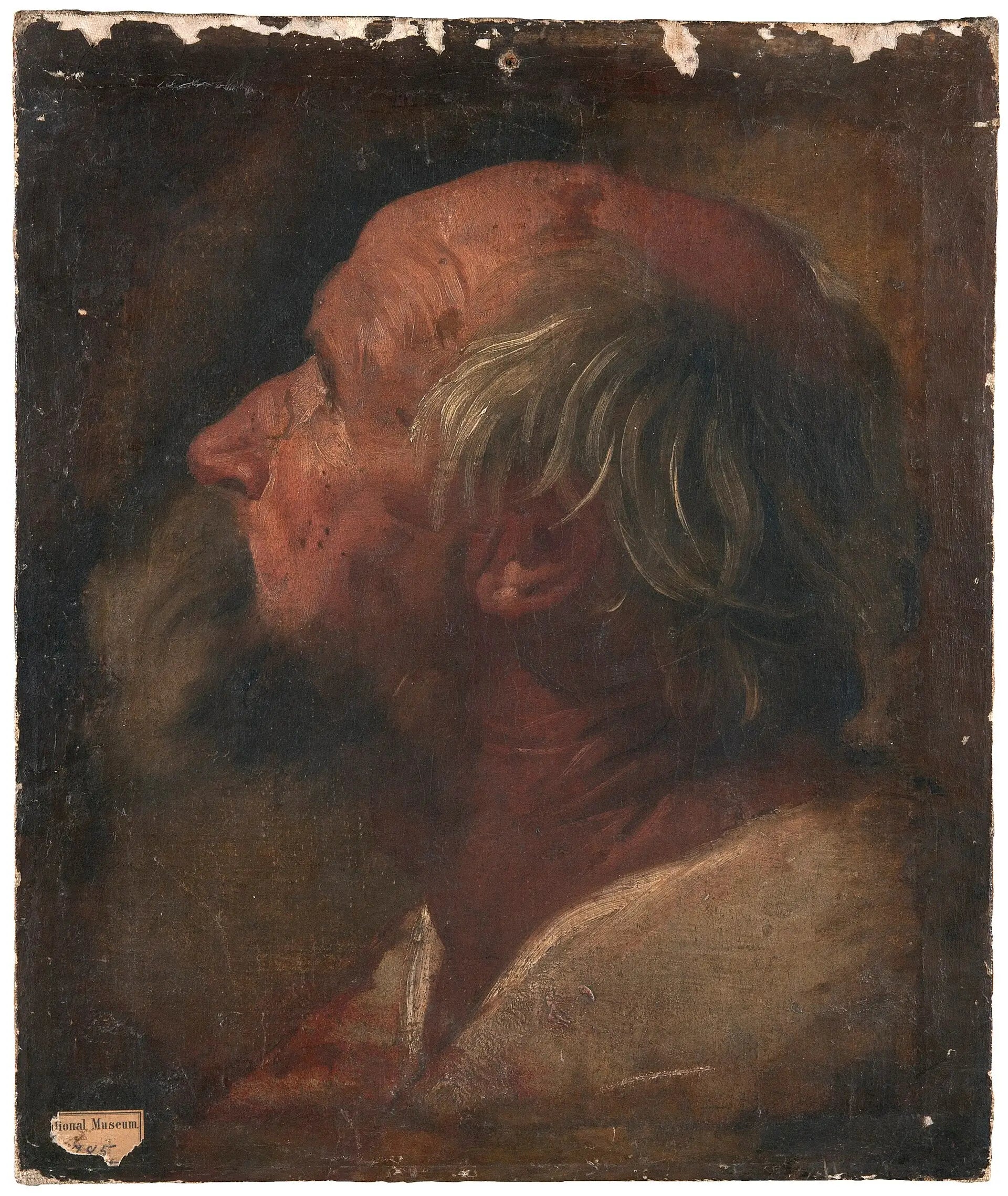 Tête d’un apôtre - Guido Reni - Alpha Reproduction
