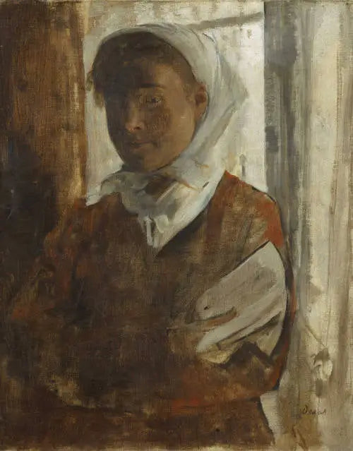 Une paysanne - Edgar Degas - Alpha Reproduction