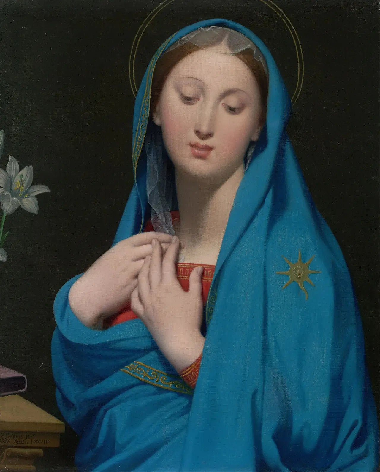 Vierge de l’Adoption - Jean-Auguste-Dominique Ingres - Alpha Reproduction