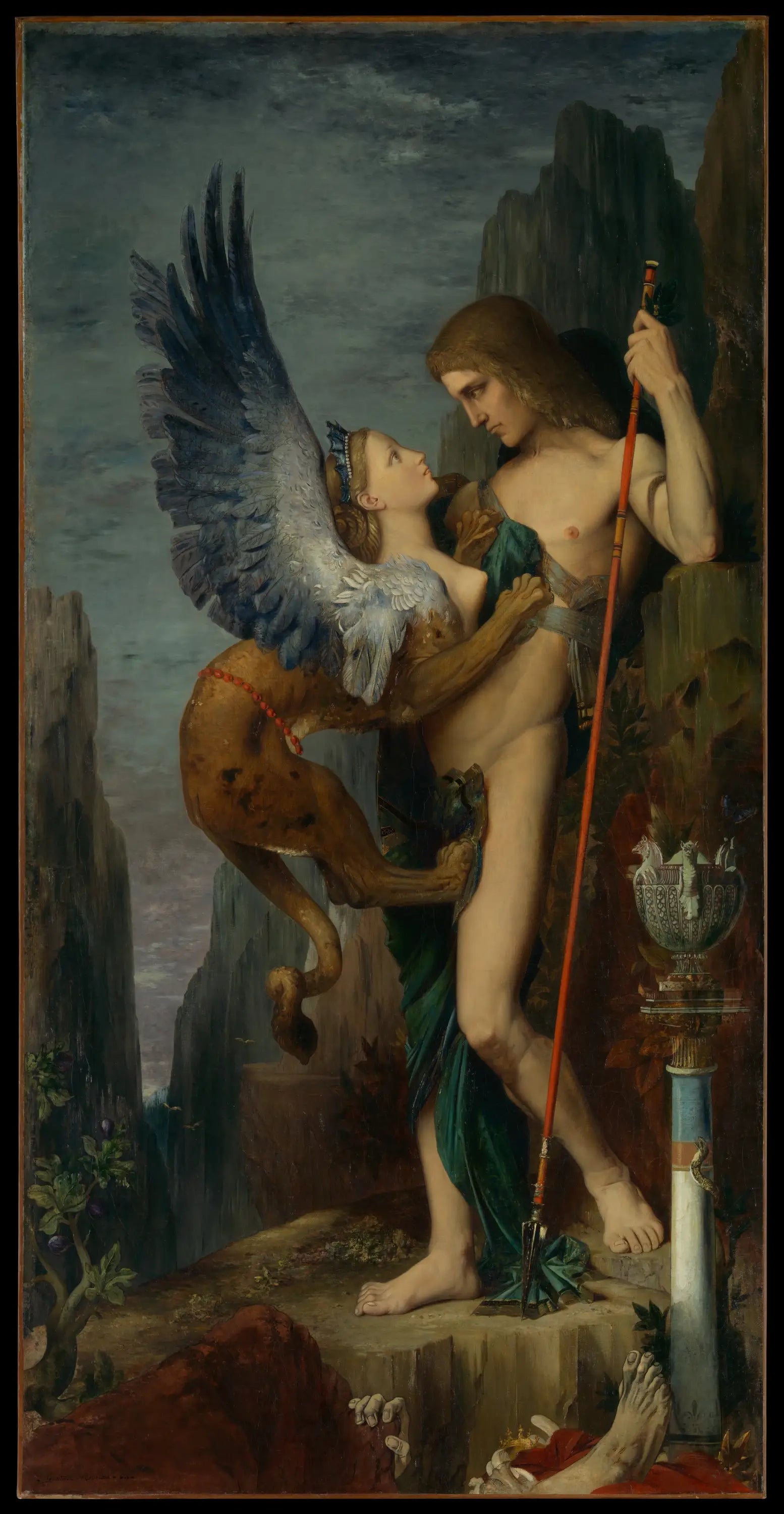 Œdipe et le Sphinx - Gustave Moreau - Alpha Reproduction