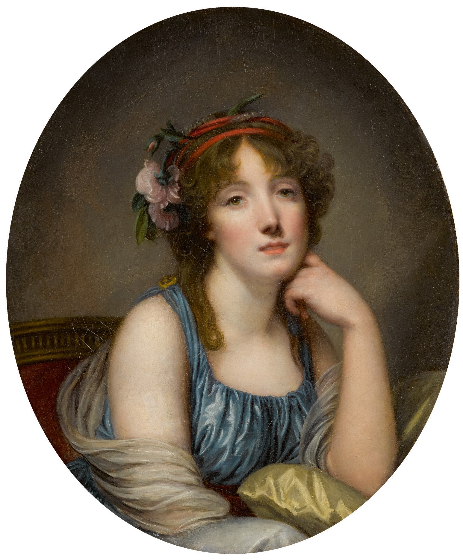 Portrait d’une femme dite fille de l’artiste - Jean-Baptiste Greuze - Alpha Reproduction