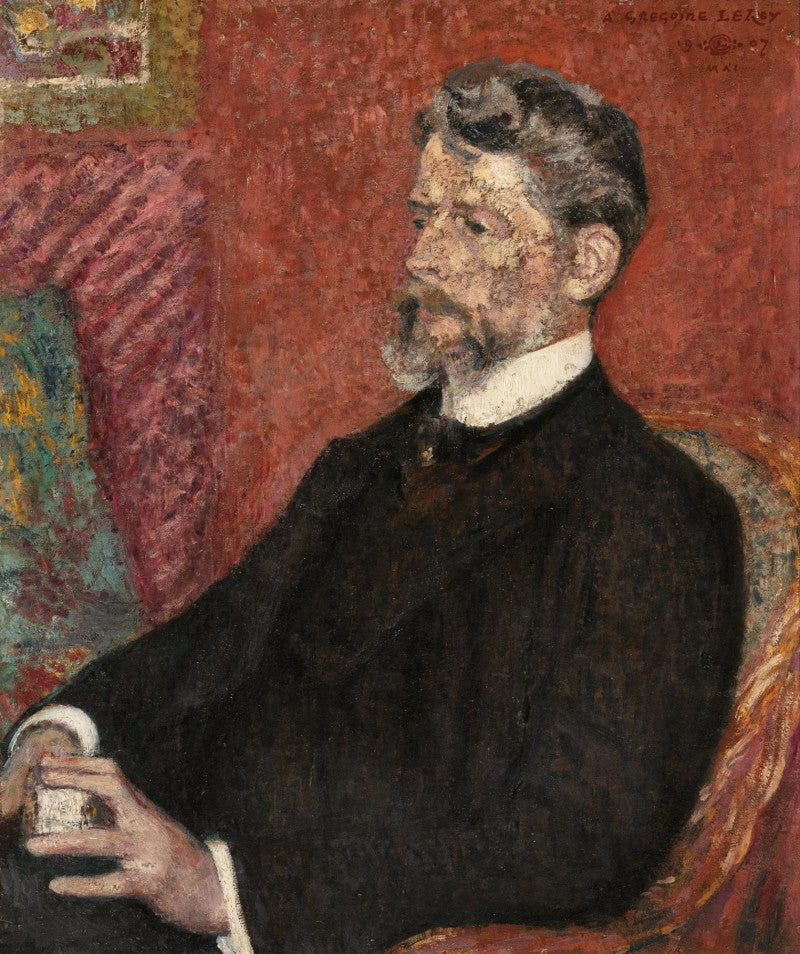 Portrait de Grégoire Le Roy - Georges Lemmen - Alpha Reproduction