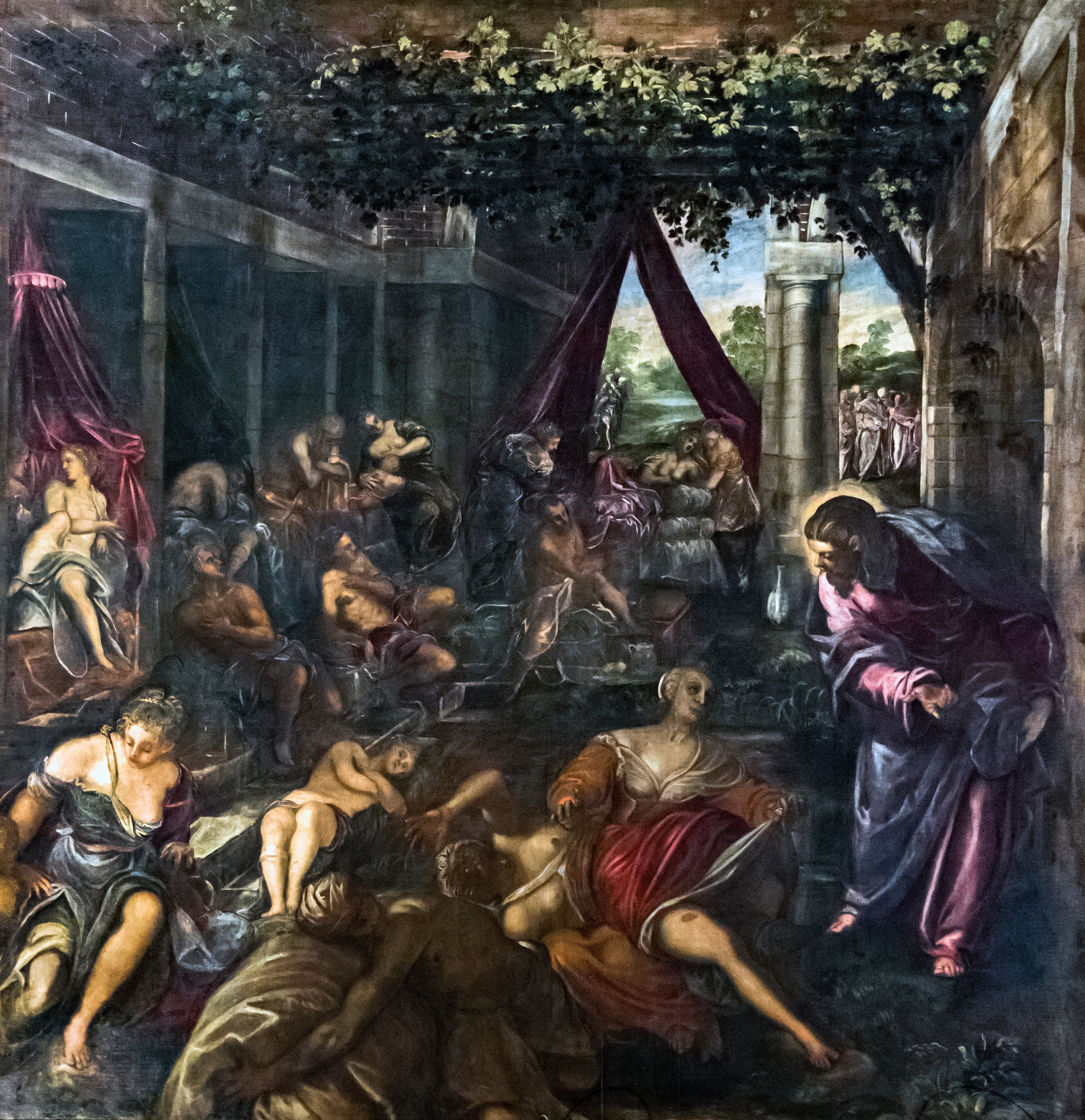 La Piscine Probatique - Jacopo Tintoretto