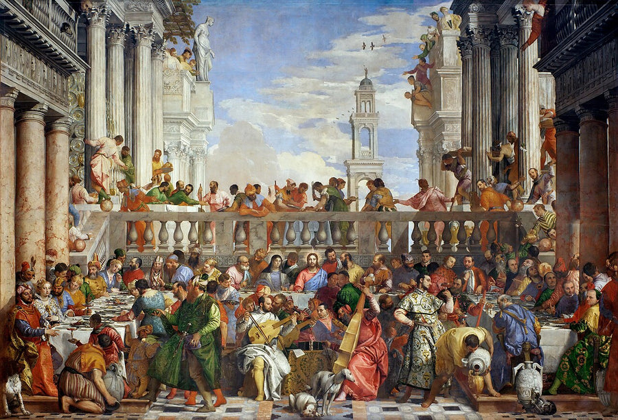 Les Noces de Cana - Paul Véronèse
งานแต่งงานของคานา - พอล เวโรเนซ
