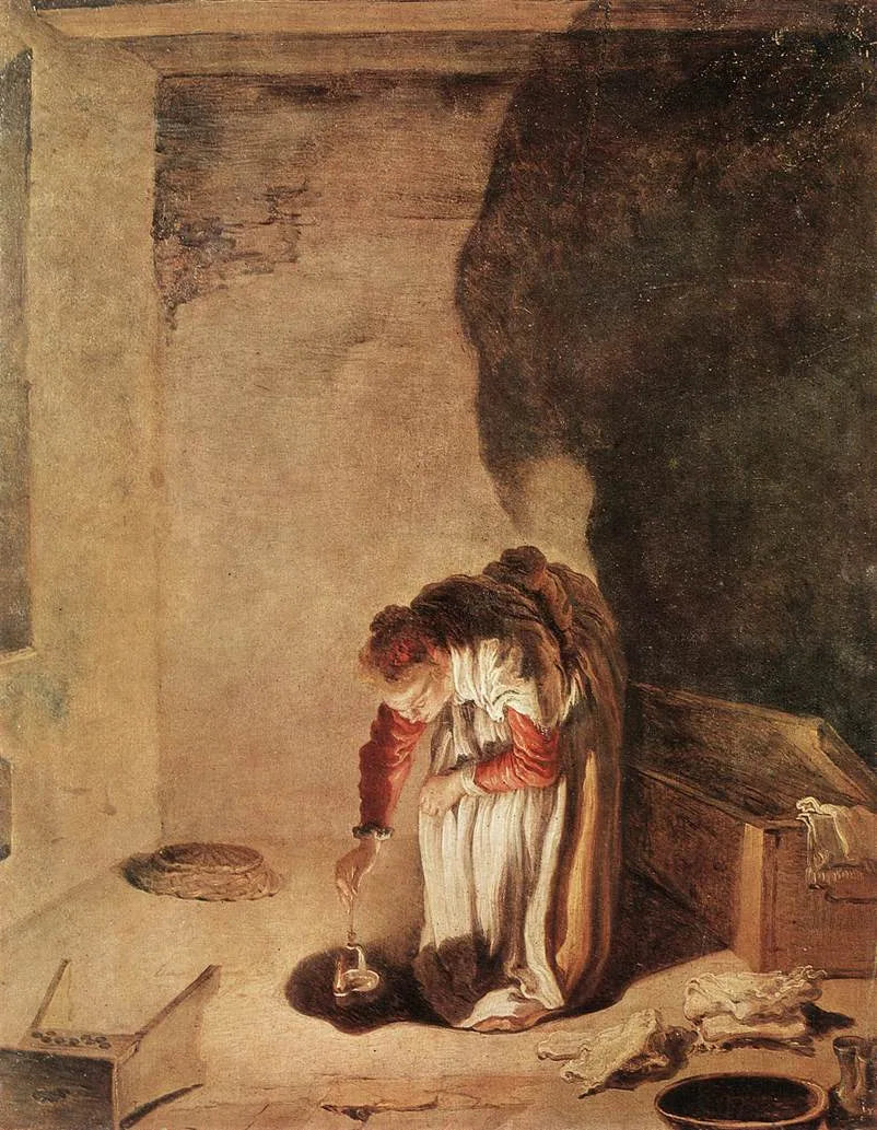 La parabole de la Drachme perdue - Domenico Fetti image 1 reproduction artisanale de tableau