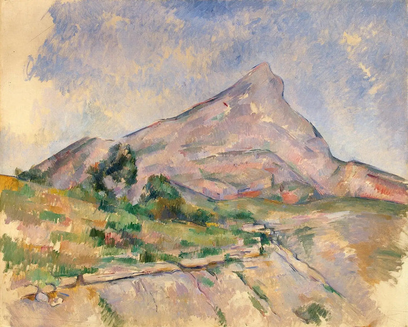 ภูเขา Sainte-Victoire มองจาก Infernets - Paul Cézanne