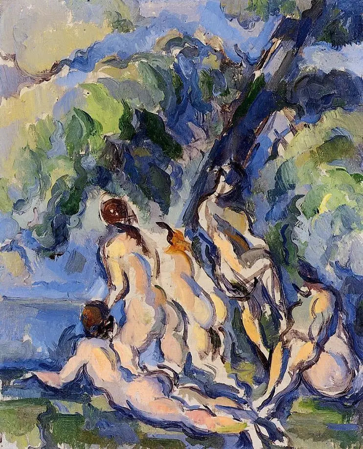 นักอาบน้ำ - Paul Cézanne