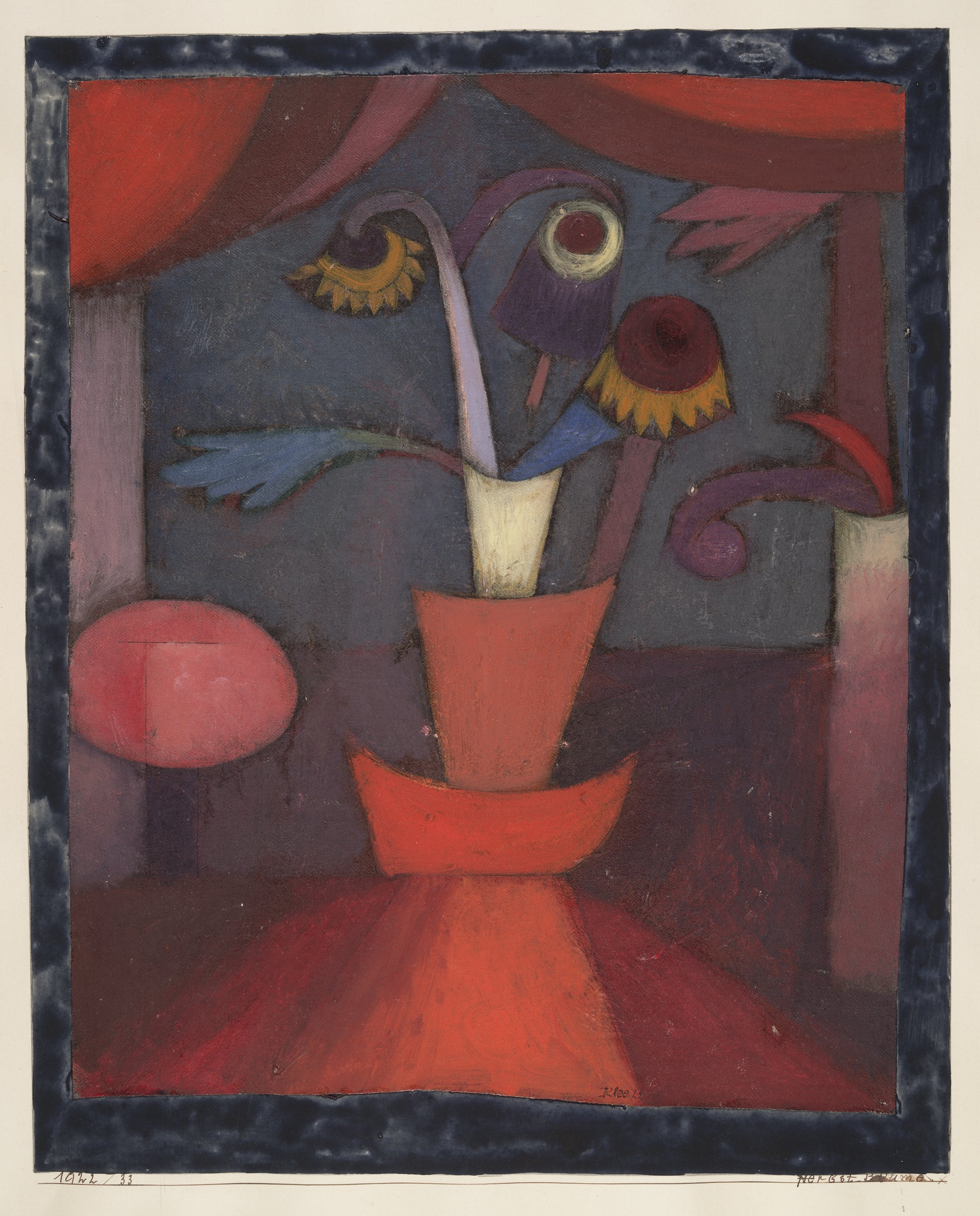 Autumn Flower — Paul Klee