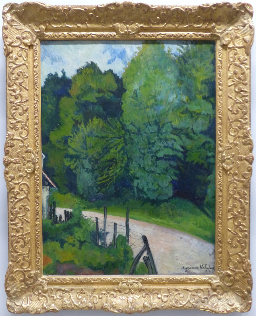 Route dans la forêt de Compiègne - Suzanne Valadon