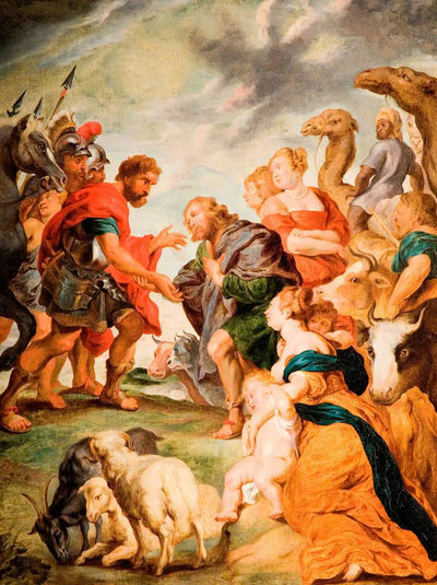 La rencontre d’Ésaü et de Jacob - Peter Paul Rubens - Alpha Reproduction