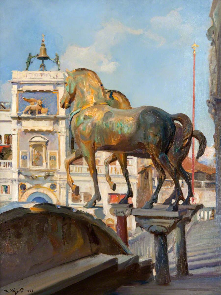 Les chevaux de bronze de Saint-Marc - Philip de László