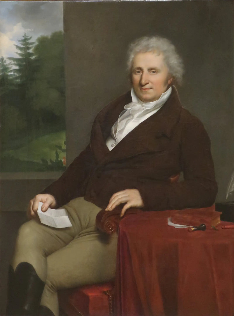 ภาพเหมือนของ Philippe-François-Didier Usquin (1757-1843) - Anne-Louis Girodet