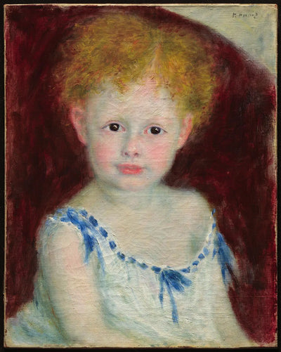 Reproduction du tableau « Jacques Bergeret enfant - Pierre-Auguste Renoir » par Alpha Reproduction en peinture à l’huile