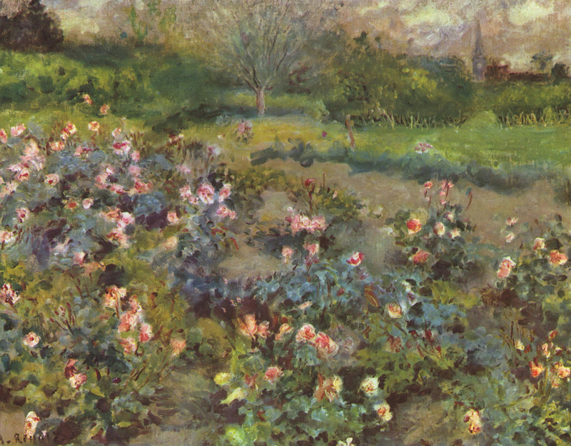 Roseraie – Pierre-Auguste Renoir