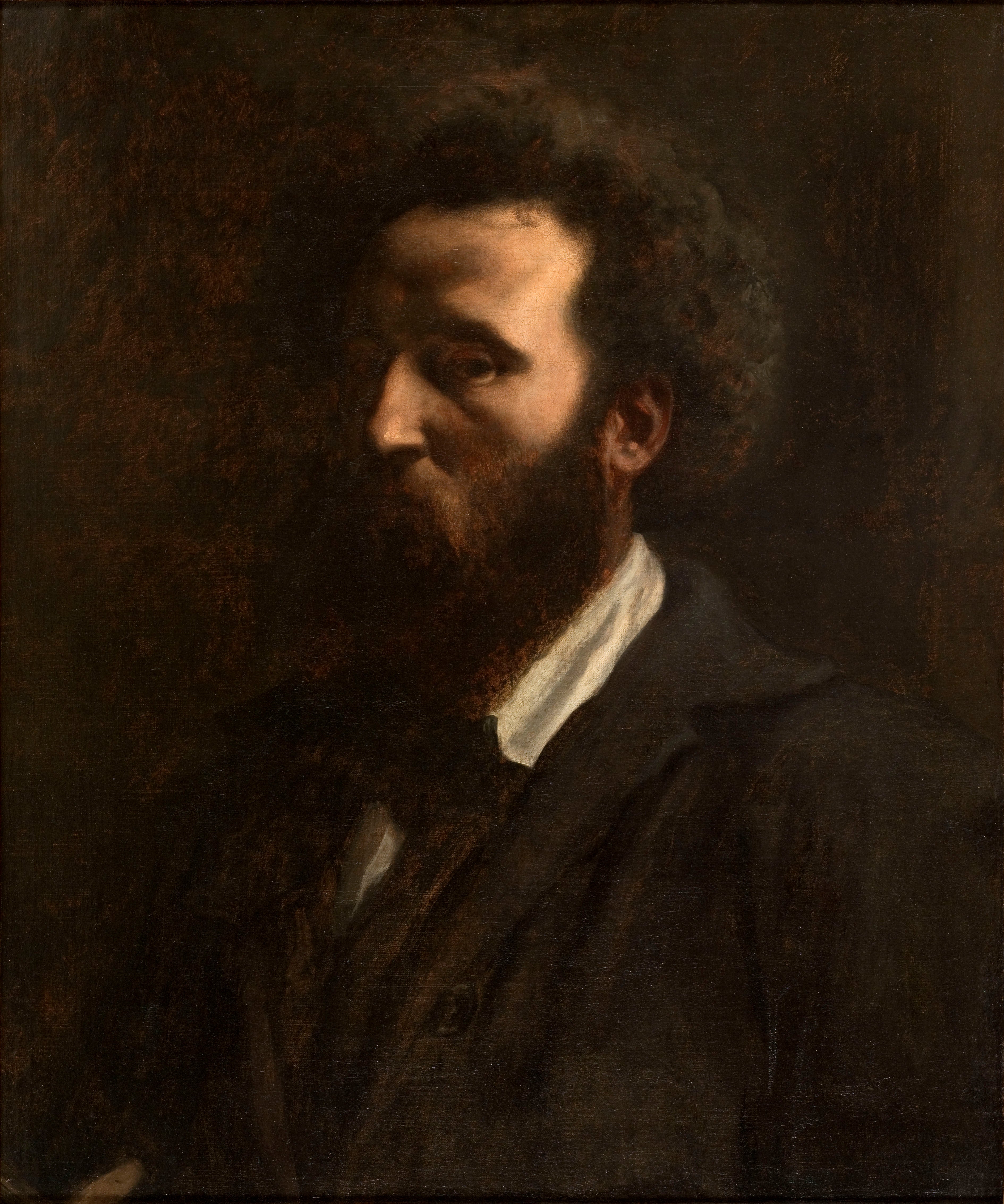 Autoportrait - Pierre Puvis de Chavannes